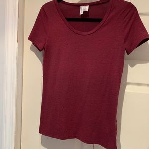 Women’s top wine color. Final sale